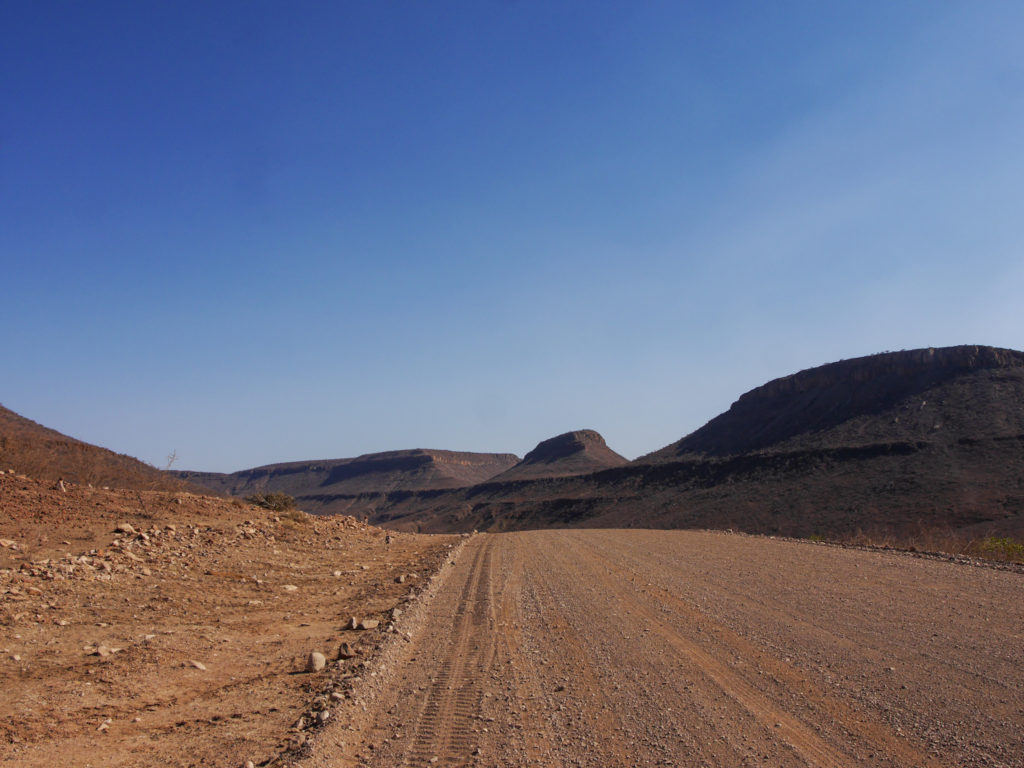Die Straßen von Namibia